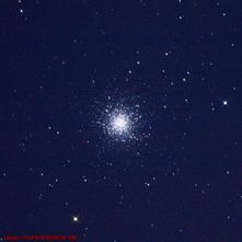 M13 (Kugelsternenhaufen Hercules-Cluster), Emberg - Kärnten (A), SLR auf Newton-Reflektor 200/1000mm, Einzelaufnahme, Belichtung 79 Sek., ISO 1000