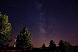 Milchstraße / Via Latte (Italia, Calabria, Sila, Lorica); Aufnahme: 17mm; F2,8; ISO1000; 20sek. (SLR) - (3508)