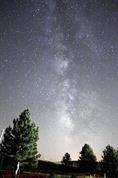 Milchstraße / Via Latte (Italia, Calabria, Sila, Lorica); Aufnahme: 17mm; F2,8; ISO1000; 20sek. (SLR) - (3509)