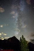 Die Milchstraße am Achensee / Pertisau; 24mm, 10 Sek. F2,8; ISO1250 (1061)